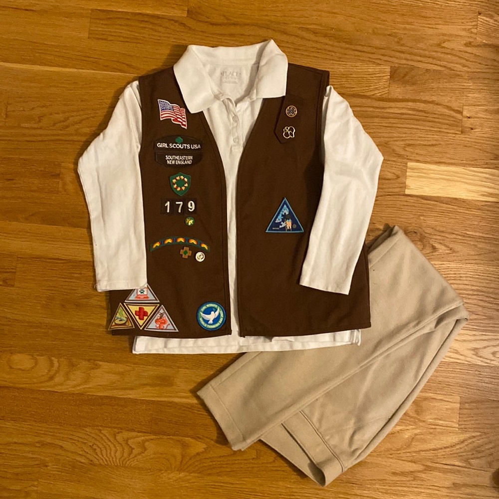 Girl Scout Brownie Uniform size 10/12
